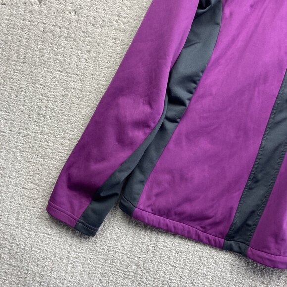 Rossignol Cross country XC skiing Jacket Wom L Purple Softshell Lightweight - Picture 14 of 14